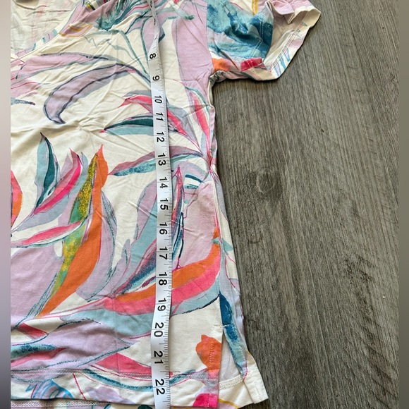 Soma Multicolor Short Sleeved Pajama Top - Picture 6 of 6